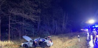Verkehrsunfall auf der BAB 2 mit drei Verletzten.