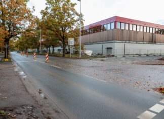 Neue Kreuzung Theodor-Heuss-Straße und „An der Neuen Bult“ vorerst ohne Lichtsignalanlage Theodor-Heuss-Straße / Neue Kreuzung