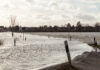 Hochwasser - Straße überflutet