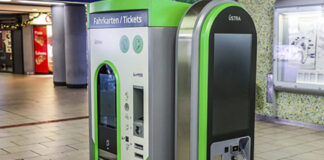ÜSTRA testet neue Fahrkartenautomaten am Kröpcke.