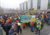 Großer Bauernprotest in Hannovers Innenstadt