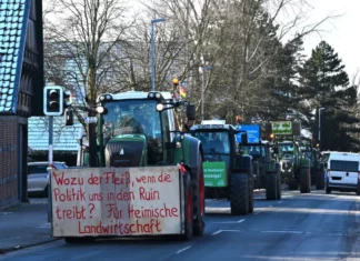 Verkehrsbeeinträchtigungen durch Proteste der Landwirte in Hannover und dem Umland Demonstrationen durch Landwirte