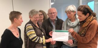 win e.V. übergibt Spende an die Offene Gesellschaft Langenhagen