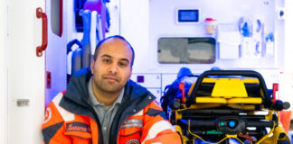 Rettungssanitäter Malik Qasim Ahmad