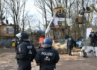 Vorläufige Einsatzbilanz: Zweiter Tag in der Leinemasch Hannover Südschnellweg-Räumung