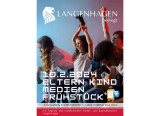 Safer Internet Day 2024: „Eltern Kind Medienfrühstück“ im Haus der Jugend „Eltern Kind Medienfrühstück“ - Spannende Einblicke zur Faszination Computer-Spiele zum Safer Internet Day 2024 im Haus der Jugend.