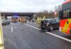 Verkehrsunfall mehrerer PKW mit mehreren Verletzten
