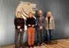 Stehen für das Modelprojekt „Präventive Wohnraumhilfe“: Eva Bender, 1. Stadträtin der Stadt Langenhagen (von links), Andrea Hanke, Dezernentin für Soziales, Teilhabe, Familie und Jugend der Region Hannover, Dennis Broksche, Fachbereichsleiter Soziales der Region Hannover, und Doris Lange, Abteilungsleiterin Soziales der Stadt Langenhagen.