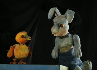 Figurentheater Krimmelmokel im Haus der Jugend Langenhagen Frühling Küken und Hase