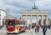 Neues LF 20 auf dem Weg nach Godshorn