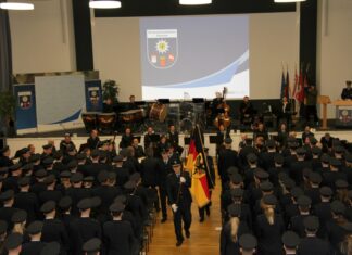 Bundespolizeidirektion Hannover begrüßt feierlich 184 neue Kolleginnen und Kollegen Vereidigung/Die Bundespolizeidirektion Hannover begrüßt feierlich 184 neue Kolleginnen und Kollegen.