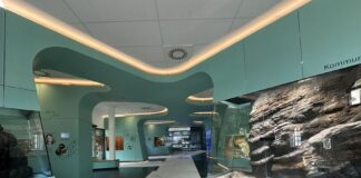 Einblick ins neue Amphibium im Erlebnis-Zoo