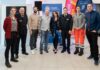 v.l.n.r.: Juliane Kienitz (Stadt Hannover), Günther Klages ZPD NI), Lorenz Martin Krause (Stadt Hannover), Burkard Knöpker, Andrea Wommelsdorf (beide Initiative für Respekt und Toleranz), Michael Weing (Feuerwehr Hannover), Michelle Plitzko (Johanniter Unfallhilfe Hannover) und Benjamin Schroer (Bildungsinitiative "Polizeischutz für die Demokratie")