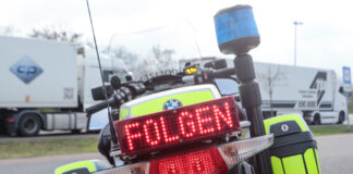 Polizei / Polizeimotorrad / Polizeikontrolle