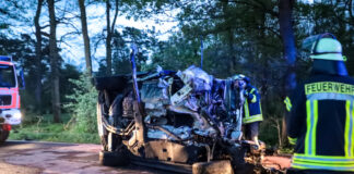 Verkehrsunfall Garbsen - Burgstraße