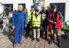 Die Mitglieder der "Quartiersschrauber" aus Wiesena. (vo.li.): Friedrich Schleenbecker, Andreas Zweig, Martin Piekarski, Alwin Kudlinski, Hajo Klatt. Detlef Rehbock und Jens Nolden.