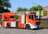 Ortsfeuerwehr Garbsen stellt neue Drehleiter offiziell in Dienst.