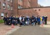 Gruppenbild Zukunftstag 2024 beim Polizeikommissariat in Langenhagen.