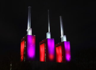 enercity-Heizkraftwerk: Hannovers Wahrzeichen leuchtet wieder enercity Heizkraftwerk Hannover-Linden: enercity Heizkraftwerk