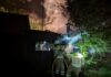 Feuerwehreinsatz für Kaltenweide: Laubenbrand im Ernst-Hugo-Weg