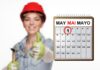 Symbolbild: 1. Mai / Tag der Arbeit / Maikundgebung