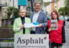 Asphalt Spendenübergabe