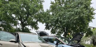 Verkehrsunfall mit zwei PKW in Kaltenweide