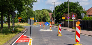Radwegstreifen - Kaltenweide