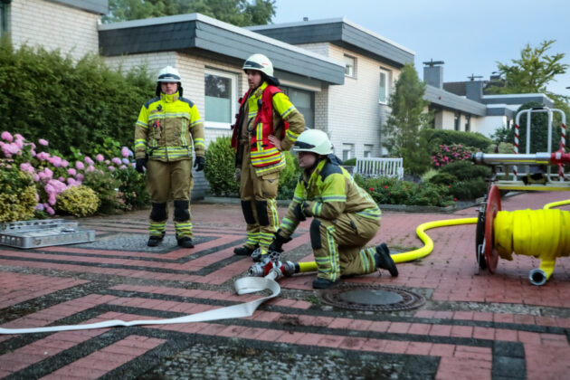 Feuerwehreinsatz: Starke Rauchentwicklung aus Keller