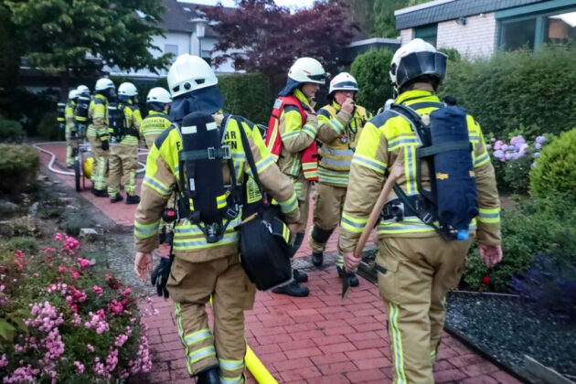 Feuerwehreinsatz: Starke Rauchentwicklung aus Keller