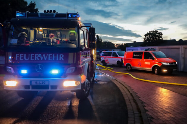 Feuerwehreinsatz: Starke Rauchentwicklung aus Keller