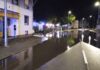 Hannoversche Straße in Celle unter Wasser