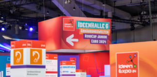 IdeenExpo 2024 - Aufbau