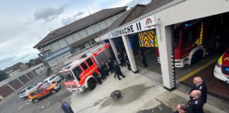 Stadtfeuerwehr Garbsen verabschiedet Ersten Stadtrat Walter Häfele.
