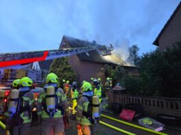 Hannover: Drei leicht Verletzte bei Wohnhausbrand