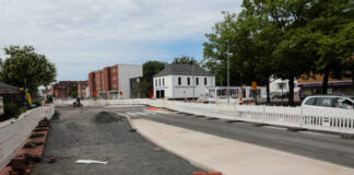 Baustelle Walsroder Straße - Kreisverkehr