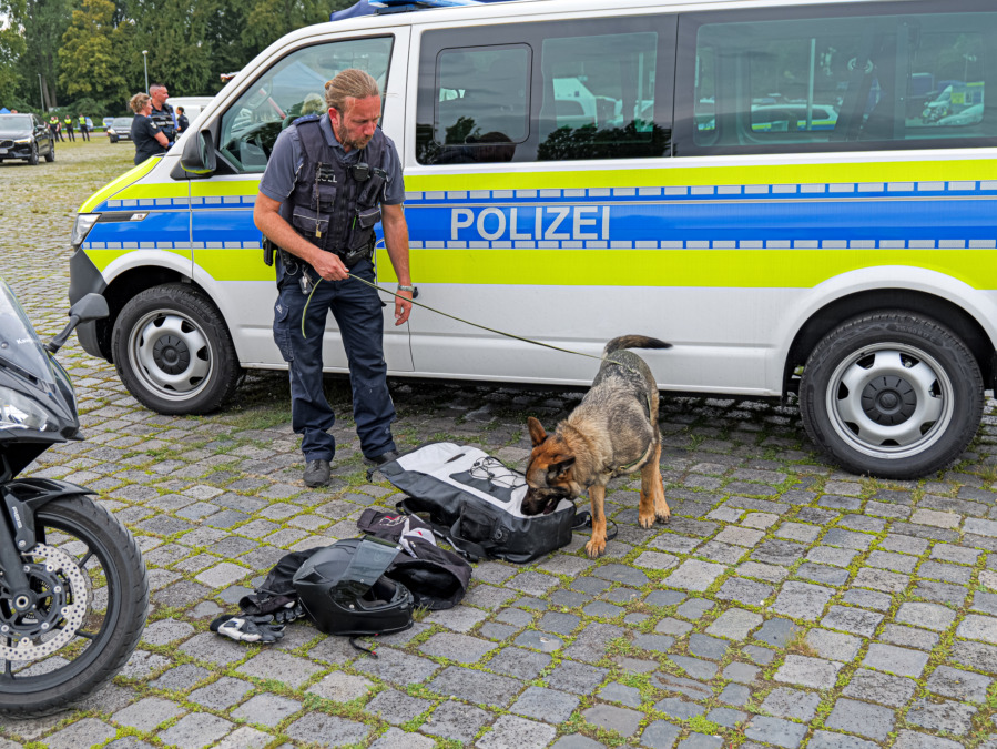 Schwerpunktkontrolle der Polizei