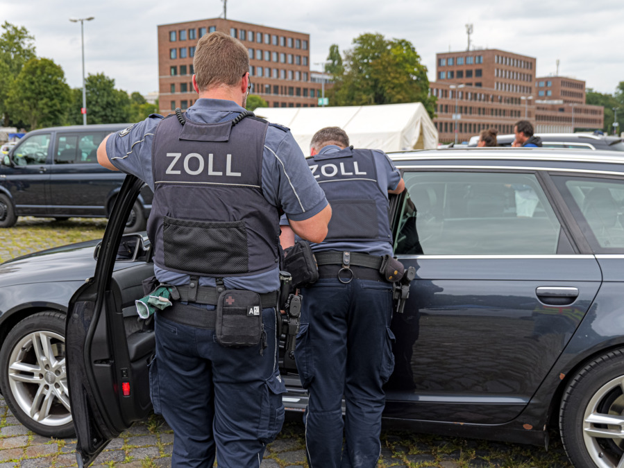 Schwerpunktkontrolle der Polizei