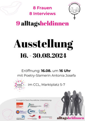 Acht Frauen und ihre Geschichten: Ausstellung Alltagsheldinnen im CCL