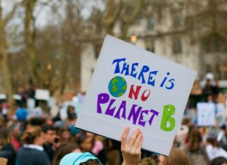 Langenhagen: Aktionstag „nachhaltig-klimastark-mobil“ Plakat - Da ist kein zweiter Planet / Klimawandel