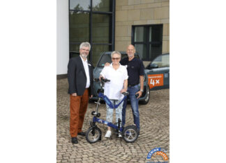 Kwiggle Bike – Innovatives Faltrad gewonnen Irmtraud Hohmann aus Langenhagen gewinnt Kwiggle Bike