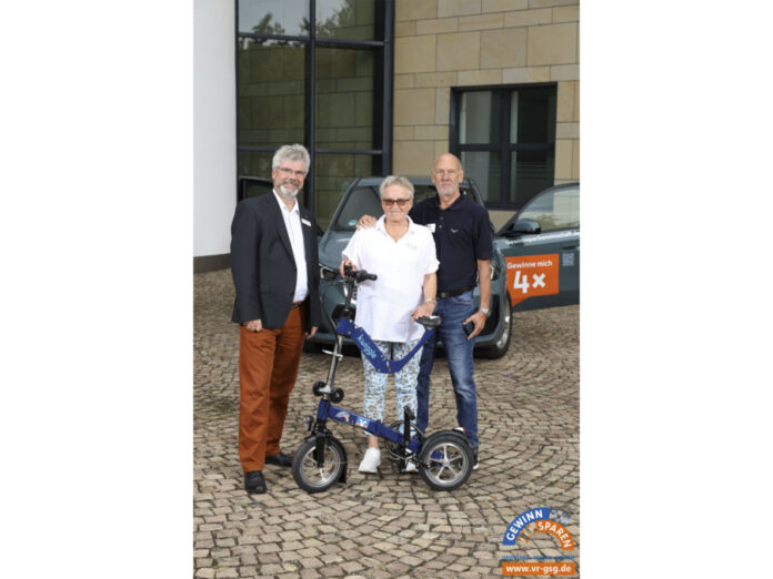 Irmtraud Hohmann aus Langenhagen gewinnt Kwiggle Bike