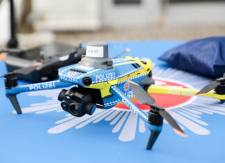 verschiedene polizeidrohnen kommen bei unterschiedlichen zum einsatz.
