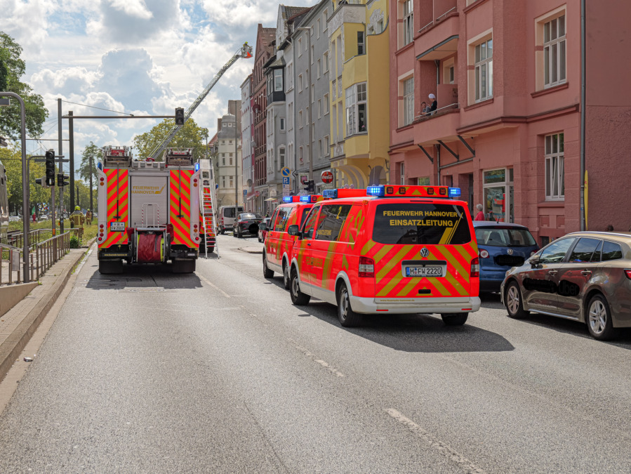 Wohnungsbrand an der Vahrenwalder Straße