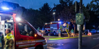 Feuerwehreinsatz - Brand in Tiefgarage