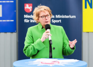 Organisierte Kriminalität in Niedersachsen 2024: Erfolgreiche Bekämpfung auf hohem Niveau Niedersachsens Innenministerin Daniela Behrens.