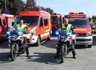 Großeinsatz bei Waldbrand-Szenario in Bad Pyrmont: Regionsfeuerwehrbereitschaft 2 übt den Ernstfall