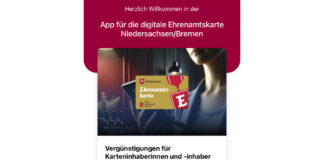 Jetzt gibt es die digitale Ehrenamtskarte