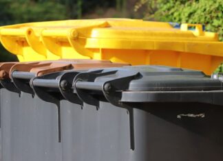 RMG sammelt im Umland nicht mehr benötigte gelbe Container ein Gelbe Tonne