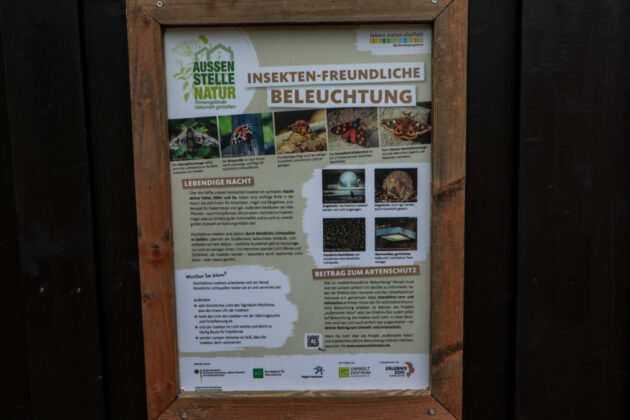 Neue Edutainmentstation "Insekten-Lichtblick" im Erlebnis-Zoo Hannover.